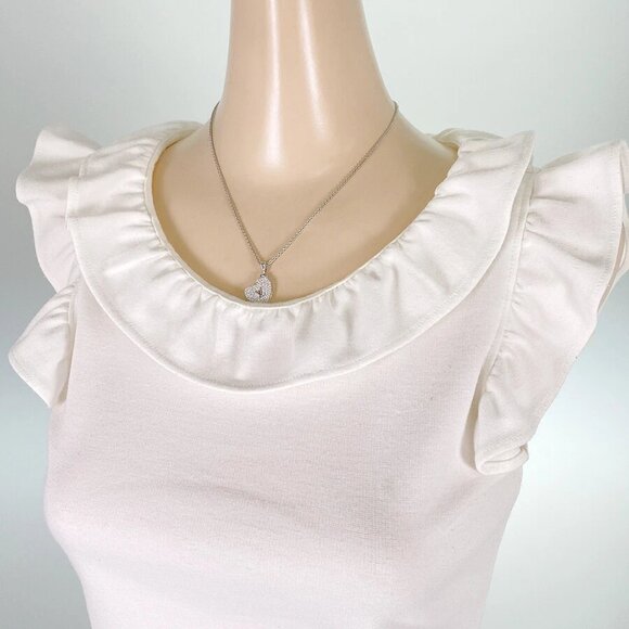 LOUIS VUITTON Pandantif Cool Heart Rocket Q93010/Q92004 White gold diamond N... - Picture 16 of 16